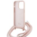 Lacoste LCHCP15LSCCRLP iPhone 15 Pro6.1" jasnoróżowy/light pink hardcase Silicone Cord