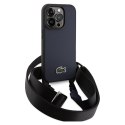 Lacoste LCHCP15LSPVCV iPhone 15 Pro 6.1" granatowy/navy hardcase Iconic Petit Pique Crossbody