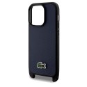 Lacoste LCHCP15LSPVCV iPhone 15 Pro 6.1" granatowy/navy hardcase Iconic Petit Pique Crossbody