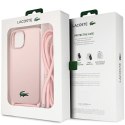 Lacoste LCHCP15SSCCRLP iPhone 15 / 14 /13 6.1" jasnoróżowy/light pink hardcase Silicone Cord