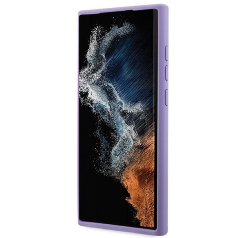 Lacoste LCHCS23LSLOU S23 Ultra S918fioletowy/parme hardcase Silicone