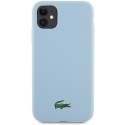 Lacoste LCHMN61SLOLB iPhone 11 / Xr 6.1" jasnoniebieski/light blue hardcase Silicone Croc Logo MagSafe