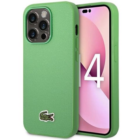 Lacoste LCHMP14XPVCN iPhone 14 Pro Max6.7" zielony/green hardcase Iconic Petit Pique MagSafe