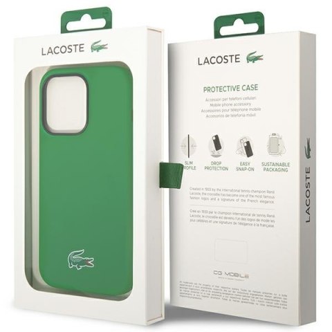 Lacoste LCHMP14XSLON iPhone 14 Pro Max6.7" zielony/green hardcase Silicone MagSafe