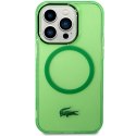 Lacoste LCHMP14XULON iPhone 14 Pro Max 6.7" zielony/green hardcase Transparent MagSafe