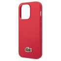 Lacoste LCHMP14LPVCR iPhone 14 Pro 6.1" czerwony/red hardcase Iconic Petit Pique MagSafe