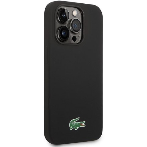 Lacoste LCHMP14LSLOK iPhone 14 Pro 6.1" czarny/black hardcase Silicone MagSafe