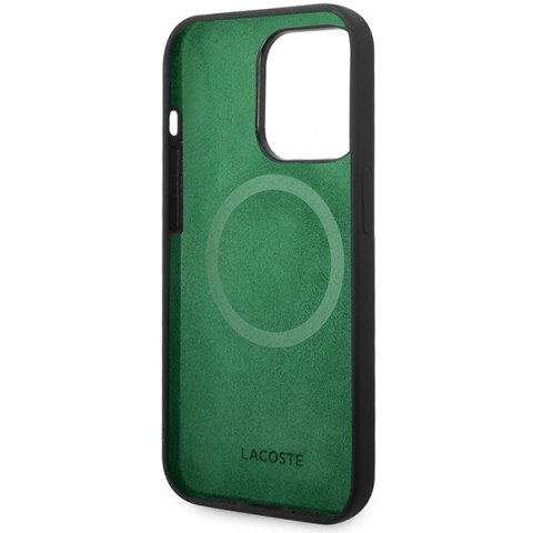 Lacoste LCHMP14LSLOK iPhone 14 Pro 6.1" czarny/black hardcase Silicone MagSafe