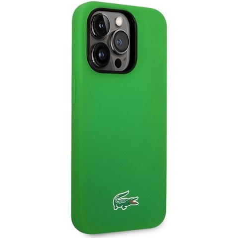 Lacoste LCHMP14LSLON iPhone 14 Pro 6.1" zielony/green hardcase Silicone MagSafe