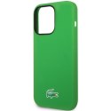 Lacoste LCHMP14LSLON iPhone 14 Pro 6.1" zielony/green hardcase Silicone MagSafe