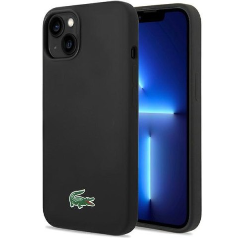 Lacoste LCHMP14SSLOK iPhone 14 / 15 / 136.1" czarny/black hardcase Silicone MagSafe