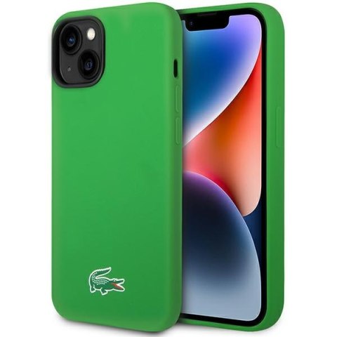 Lacoste LCHMP14SSLON iPhone 14 / 15 /13 6.1" zielony/green hardcase Silicone MagSafe