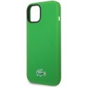 Lacoste LCHMP14SSLON iPhone 14 / 15 /13 6.1" zielony/green hardcase Silicone MagSafe