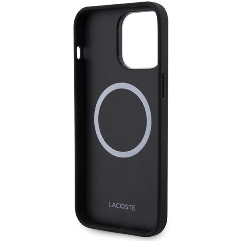 Lacoste LCHMP15LPBSK iPhone 15 Pro 6.1" czarny/black hardcase Blend Monogram MagSafe