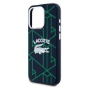 Lacoste LCHMP15XSBIV iPhone 15 Pro Max 6.7" granatowy/blue hardcase Silicone Monogram Vintage Logo MagSafe