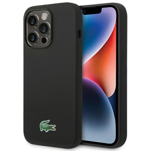 Lacoste LCHMP15XSLOK iPhone 15 Pro Max 6.7" czarny/black hardcase Silicone MagSafe