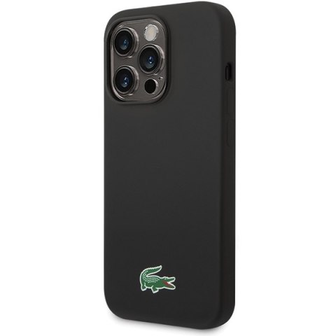 Lacoste LCHMP15XSLOK iPhone 15 Pro Max 6.7" czarny/black hardcase Silicone MagSafe