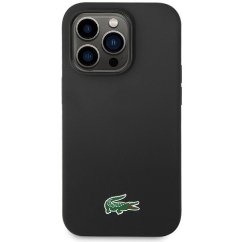 Lacoste LCHMP15XSLOK iPhone 15 Pro Max 6.7" czarny/black hardcase Silicone MagSafe