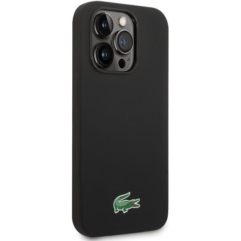 Lacoste LCHMP15XSLOK iPhone 15 Pro Max 6.7" czarny/black hardcase Silicone MagSafe