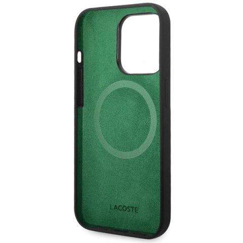 Lacoste LCHMP15XSLOK iPhone 15 Pro Max 6.7" czarny/black hardcase Silicone MagSafe