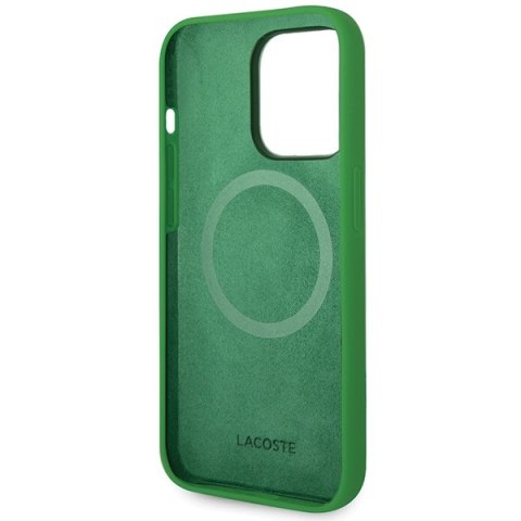 Lacoste LCHMP15XSLON iPhone 15 Pro Max 6.7" zielony/green hardcase Silicone MagSafe