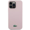 Lacoste LCHMP15LSLOI iPhone 15 Pro 6.1" różowy/pink hardcase Silicone MagSafe