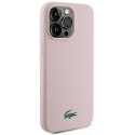 Lacoste LCHMP15LSLOI iPhone 15 Pro 6.1" różowy/pink hardcase Silicone MagSafe