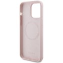 Lacoste LCHMP15LSLOI iPhone 15 Pro 6.1" różowy/pink hardcase Silicone MagSafe