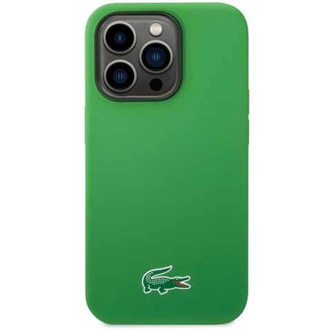 Lacoste LCHMP15LSLON iPhone 15 Pro 6.1" zielony/green hardcase Silicone MagSafe