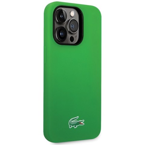 Lacoste LCHMP15LSLON iPhone 15 Pro 6.1" zielony/green hardcase Silicone MagSafe