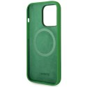 Lacoste LCHMP15LSLON iPhone 15 Pro 6.1" zielony/green hardcase Silicone MagSafe