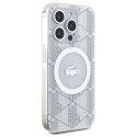 Lacoste LCHMP15LUBSH iPhone 15 Pro 6.1" farine hardcase IML Blend Monogram MagSafe