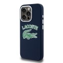 Lacoste LCHMP15LUCRV iPhone 15 Pro 6.1" granatowy/marine hardcase Silicone Cracked Logo MagSafe