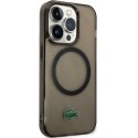 Lacoste LCHMP15LULOK iPhone 15 Pro 6.1" czarny/black hardcase Transparent MagSafe
