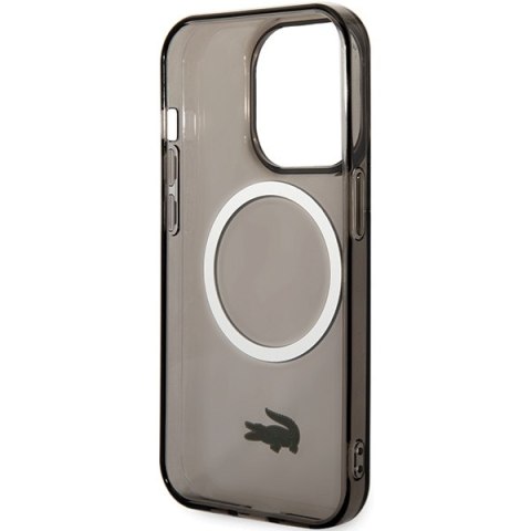 Lacoste LCHMP15LULOK iPhone 15 Pro 6.1" czarny/black hardcase Transparent MagSafe