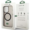 Lacoste LCHMP15LULOK iPhone 15 Pro 6.1" czarny/black hardcase Transparent MagSafe