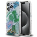 Lacoste LCHMP15LUPAN iPhone 15 Pro 6.1" zielony/green hardcase Double Layer Patch MagSafe