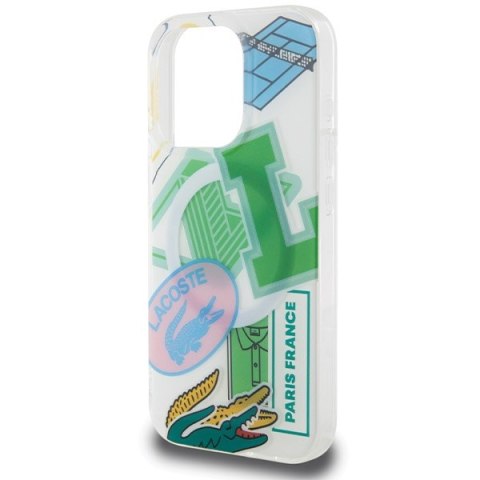 Lacoste LCHMP15LUPAN iPhone 15 Pro 6.1" zielony/green hardcase Double Layer Patch MagSafe