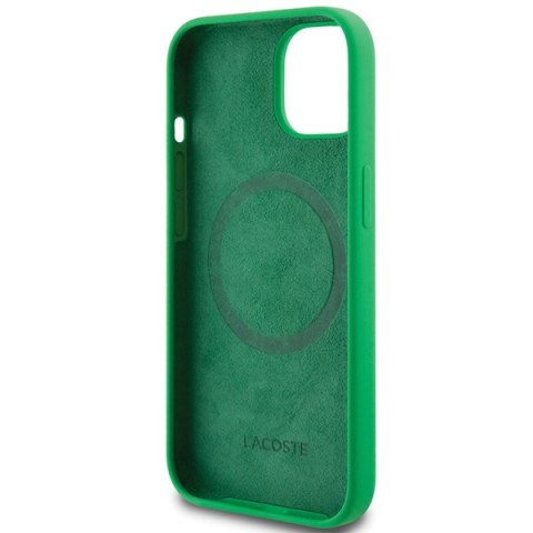 Lacoste LCHMP15MSLON iPhone 15 Plus / 14 Plus 6.7" zielony/green hardcase Silicone MagSafe