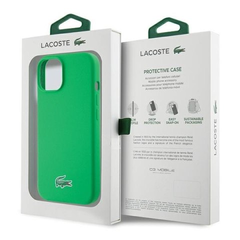 Lacoste LCHMP15MSLON iPhone 15 Plus / 14 Plus 6.7" zielony/green hardcase Silicone MagSafe