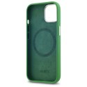 Lacoste LCHMP15SSMAN iPhone 15 6.1" zielony/estragon hardcase Silicone Croco Logo MagSafe