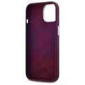 Lacoste LCHMP15SSMAR iPhone 15 6.1" bordeaux hardcase Silicone Croco Logo MagSafe