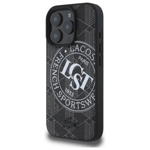 Lacoste LCHMP16XPSWK iPhone 16 Pro Max 6.9" czarny/black hardcase Mono Sportswear MagSafe