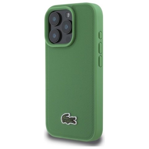 Lacoste LCHMP16XPVCN iPhone 16 Pro Max6.9" zielony/green hardcase Iconic Petit Pique MagSafe