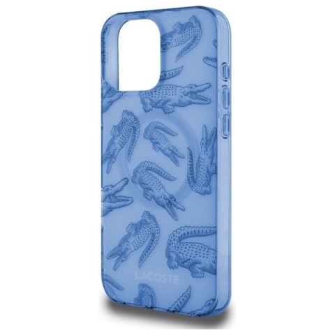 Lacoste LCHMP16XUOCB iPhone 16 Pro Max 6.9" jasno niebieski/light blue hardcase IML Croc MagSafe
