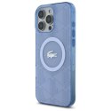 Lacoste LCHMP16LUBSLB iPhone 16 Pro 6.3" jasno niebieski/ light blue hardcase IML Blend Monogram MagSafe
