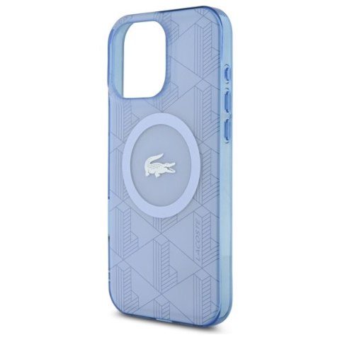 Lacoste LCHMP16LUBSLB iPhone 16 Pro 6.3" jasno niebieski/ light blue hardcase IML Blend Monogram MagSafe