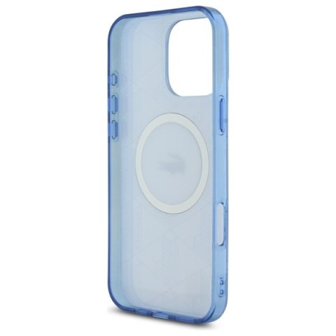 Lacoste LCHMP16LUBSLB iPhone 16 Pro 6.3" jasno niebieski/ light blue hardcase IML Blend Monogram MagSafe