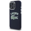 Lacoste LCHMP16LUCRV iPhone 16 Pro 6.3" granatowy/marine hardcase Silicone Cracked Logo MagSafe