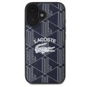 Lacoste LCHMP16SPIGV iPhone 16 6.1"granatowy/navy hardcase Monogram Vintage Logo MagSafe
